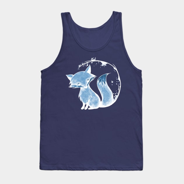 Icy Fox Tank Top by Jess Adams